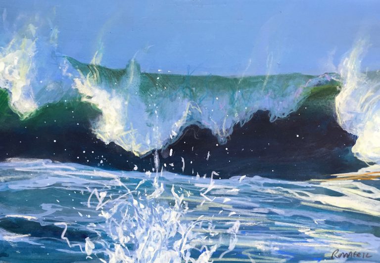 Small Splash, Large Wave (study)