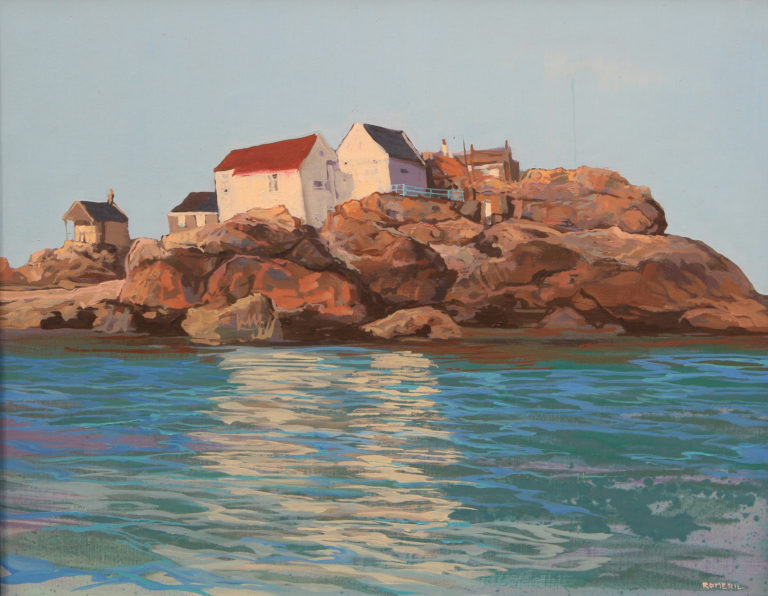 Moored at Les Ecrehous