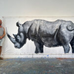 White Rhino (large print)