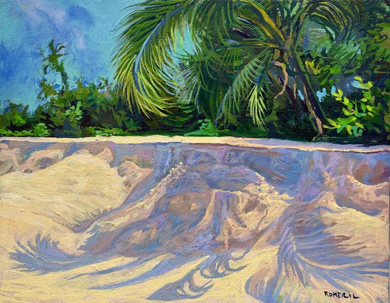 Study for West Beach, North Island