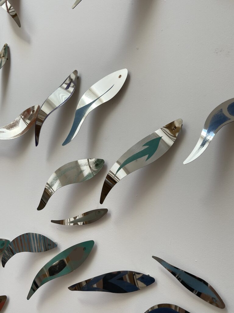 Fish wall installation